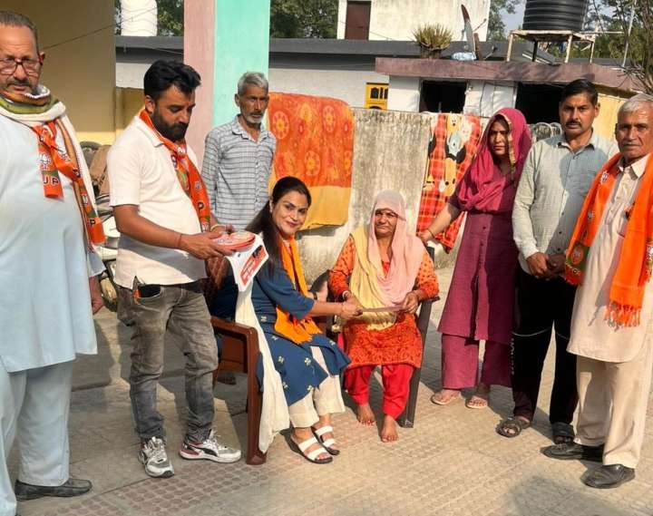 Massive Support for BJP in Chibba and Dharbi as Campaign for Devyani Rana Gains Pace: Reema Padha