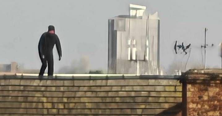 Man on a roof as city centre road closed: Eight things you need to know