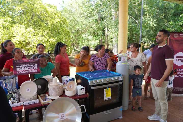 BIENESTAR PARA LOS ESPACIOS COMUNITARIOS LLEGA A KANKÍ