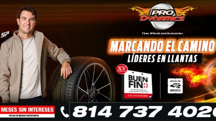 ProDynamics arranca el Buen Fin con grandes descuentos