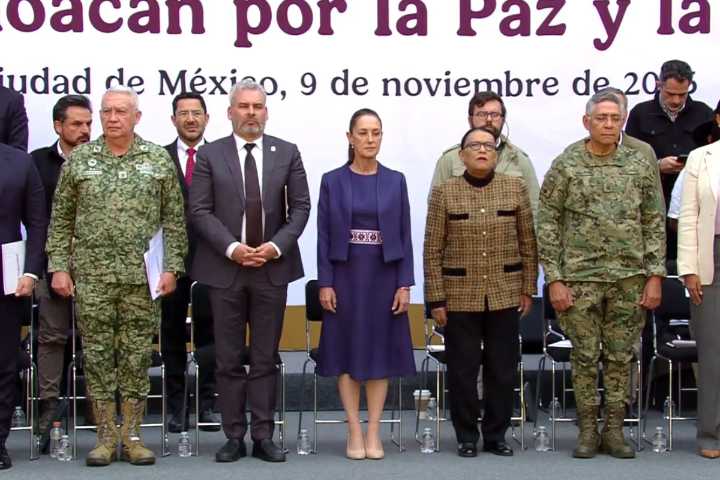 Gobierno Federal lanza el Plan Michoacán por la paz y la justicia