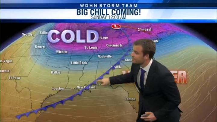 Getting warmer before our first forecast freeze of the season