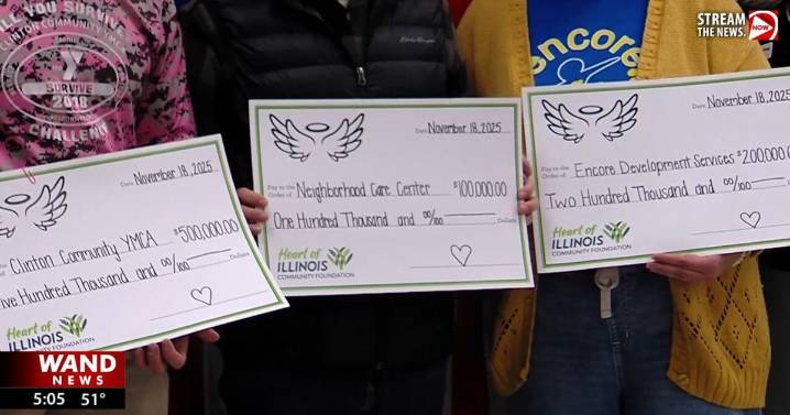 Anonymous donor gifts $1 million to 3 Clinton nonprofits