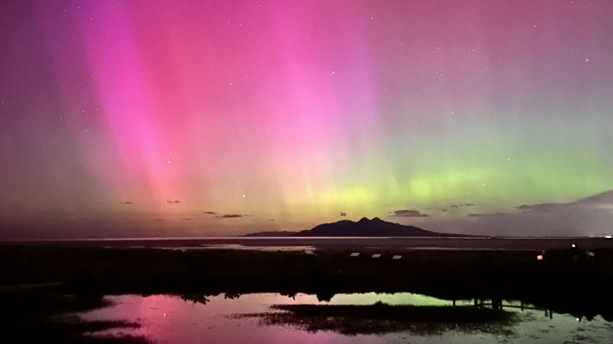Northern lights could be visible in Utah, as NOAA issues 'very rare' geomagnetic storm watch