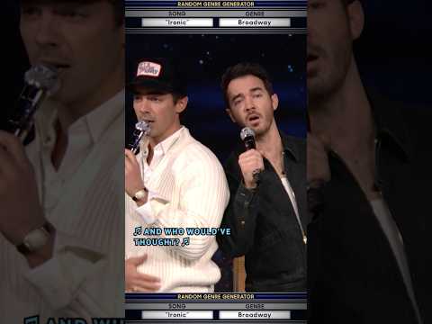Musical Genre Challenge w/ #JonasBrothers 🎤 #FallonTonight