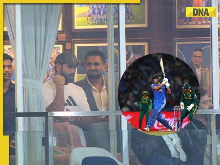 Rohit Sharma spotted cheering Harmanpreet Kaur-led Women in Blue in CWC Final