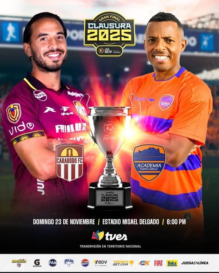 Calcio venezuelano: Carabobo-Puerto Cabello, in palio c’è la coppa del Torneo Clausura