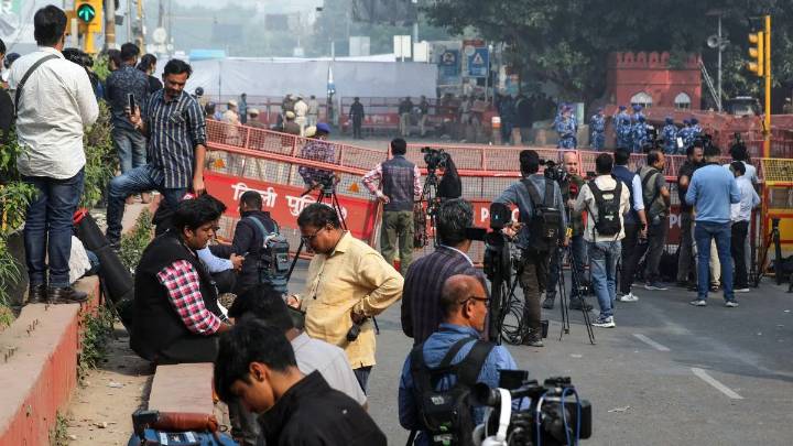 CCTV shows fireball near Red Fort after Delhi blast; 12 killed