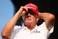 'He Might Forget': Trump’s Golf Outing Has Fans Zooming In on His Body — and the Bold Lettering Across His Chest Has Everyone in Stitches