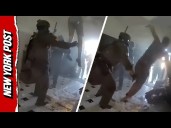 Suspect Crashes Through Ceiling and Lands in SWAT Team’s Arms in Florida