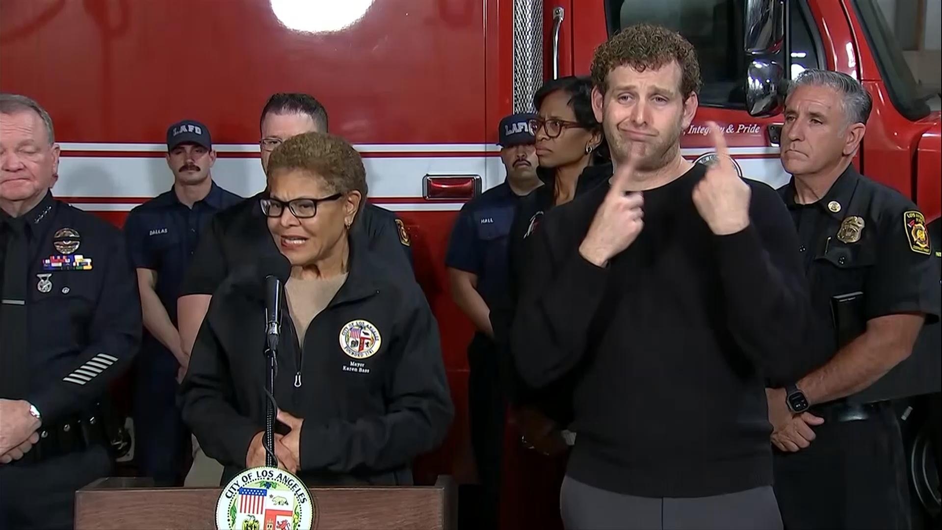 Officials in Los Angeles detail response plan as powerful storm prompts evacuation warnings