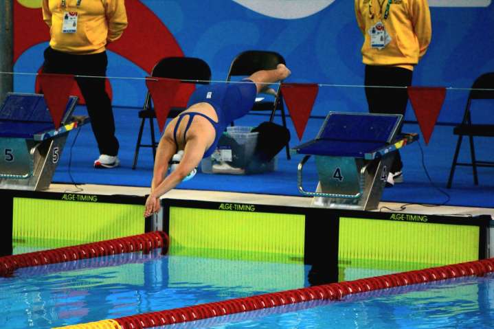 Inicia participación de guanajuatenses en Paranatación en Santiago