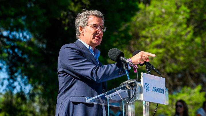 Feijóo llama a concentrarse en Madrid contra Sánchez: "Él es la manzana podrida"