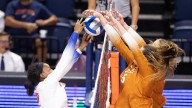 See the photos! Florida volleyball battles Texas in top five matchup