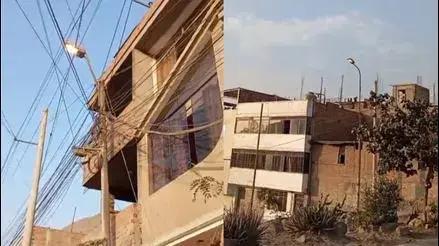 Ate: vecinos reportan que postes de alumbrado público se encuentran encendidos hasta 18 horas