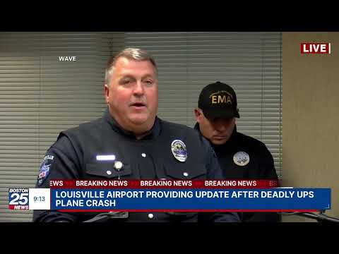 HAPPENING NOW: Louisville Airport providing update after deadly UPS plane crash