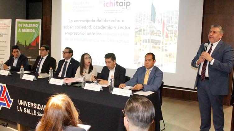 Realizó Ichitaip conversatorio sobre nuevos retos de la transparencia