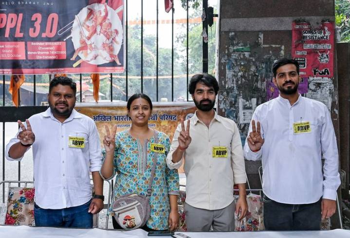 JNU Stdents’ Union elections 2025-26: Polling underway, result on Thursday
