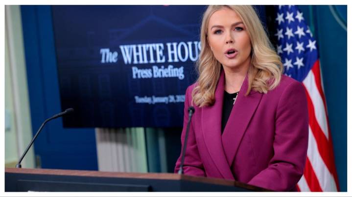 El primer ministro húngaro Viktor Orban intentó "sacarle" la vocera a Donald Trump en medio de una conferencia en la Casa Blanca