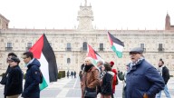 La marcha por Palestina de este sábado en León, en imágenes