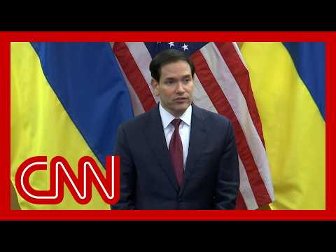 Secretary Rubio speaks about discussions with Ukraine