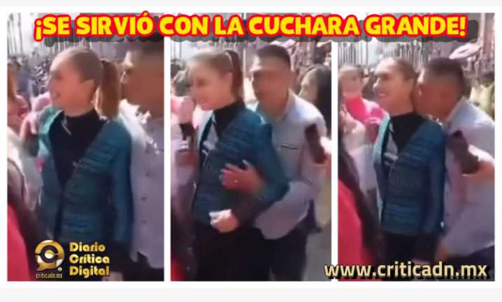 Polémica por supuesto acoso a Claudia Sheinbaum durante evento; redes dividen opiniones (Video)