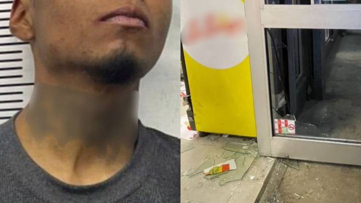 Detienen a Hombre por Destrozar Tienda con Un Hacha en Ensenada; Esto Pasó