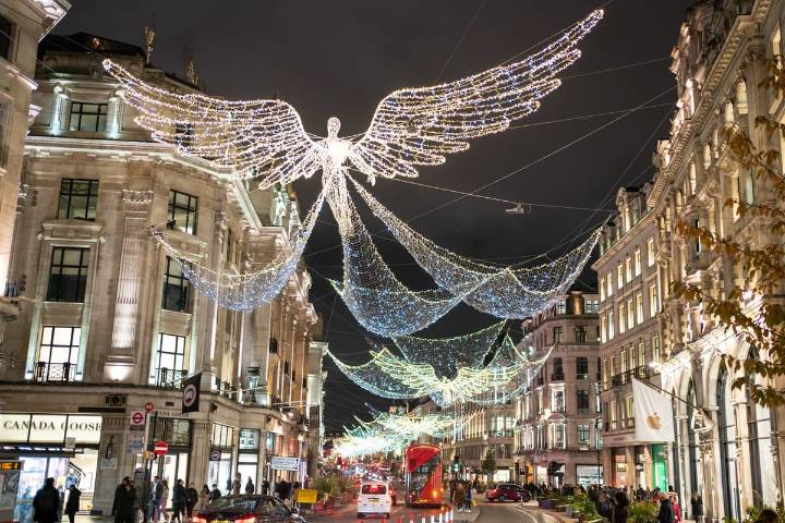 London's dazzling West End Christmas market to return