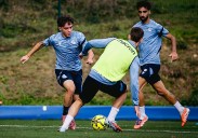 La Real continúa con su puesta a punto en una sesión llena de 'potrillos'