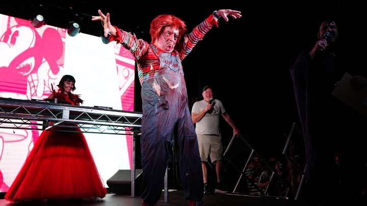 Palm Springs residents show off costumes at Halloween on Arenas