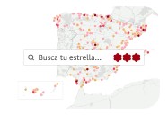 El mapa de todas las estrellas Michelin 2026 en España