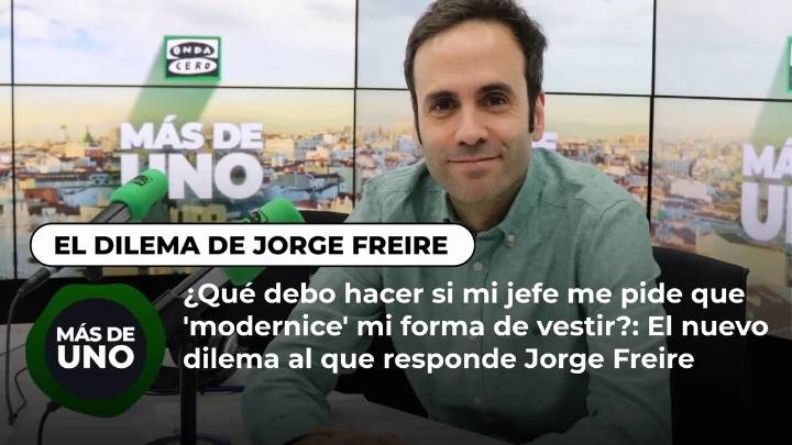 ¿Qué debo hacer si mi jefe me pide que 'modernice' mi forma de vestir?: El nuevo dilema al que responde Jorge Freire