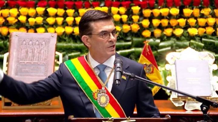 Paz Pereira cuestionó a Evo Morales en su asunción presidencial: "¿Dónde está el litio?"