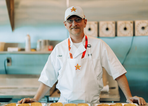 Bedford’s Clint Adkins named National Hardee’s Biscuit Baker Champion, wins $10,000