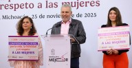Michoacán se suma al compromiso nacional por el respeto a las mujeres: Bedolla