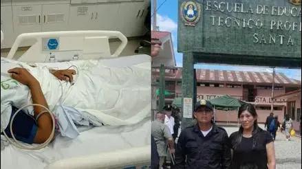 San Martín: estudiante de escuela de la PNP con lesiones en el cerebro es trasladado a Lima
