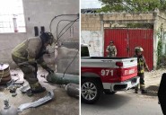 Explosión de tanque de aire en la SM 230 de Cancún deja un lesionado