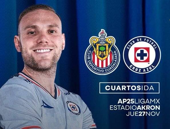 Chivas enfrenta hoy a Cruz Azul