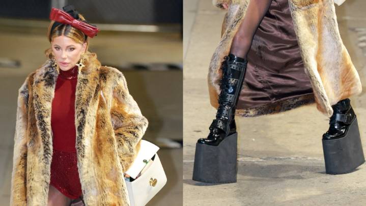 Kate Beckinsale Steps Out in Edgy Platforms in L.A.