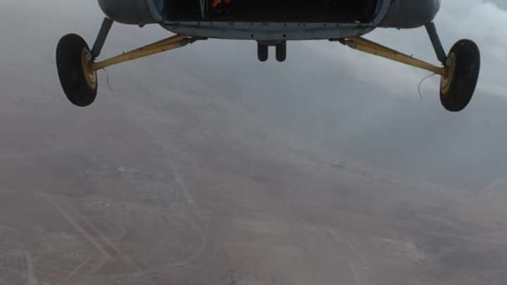 Skydiving in Benghazi