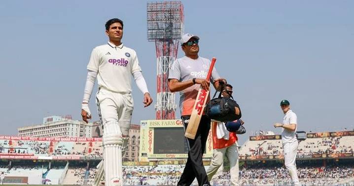 Gill hospitalised after neck injury, ruled out of first Test