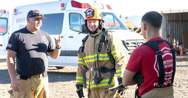 Firefighter for a day: Mohave College president experiences fire science program first