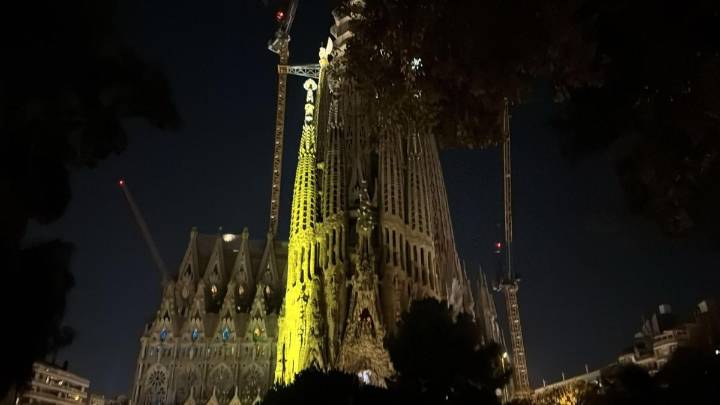 Tributo a Gaudí en la Sagrada Família