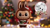 Navidad con Labubu: 5 imágenes para imprimir, recortar y colorear