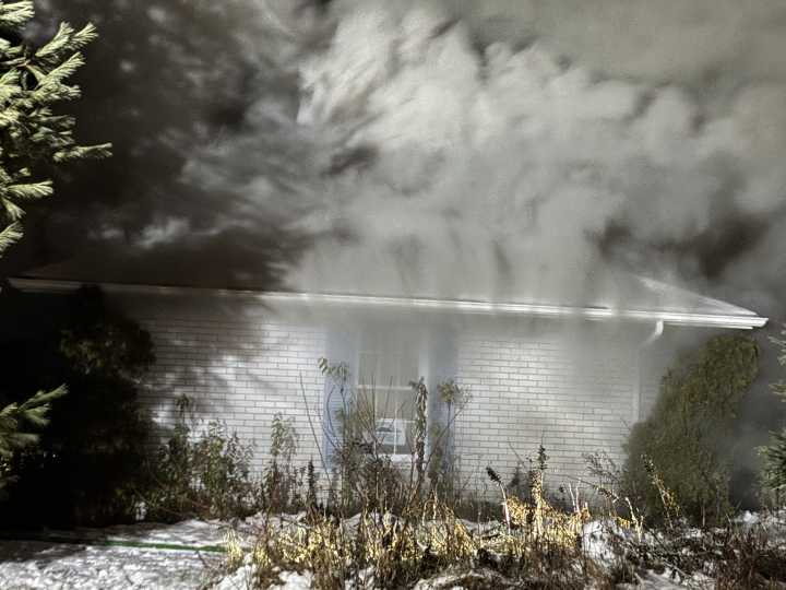 North Bay Fire Department battled house fire on Cedar Heights Road