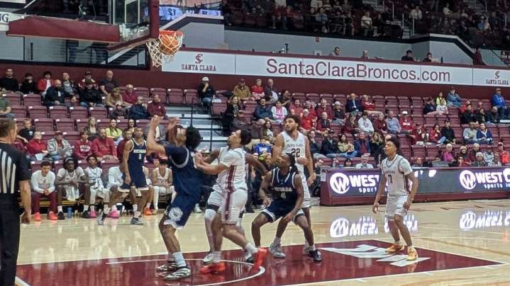 Hot-shooting Santa Clara hands Nevada first loss in the young season