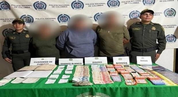 Policía Nacional Desarticuló red criminal dedicada a la venta ilegal de chance en Cundinamarca