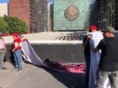 Levanta CNTE su plantón en Cámara de Diputados tras paro de labores de 48 horas