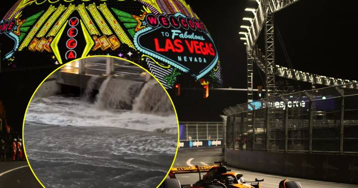 Fuertes lluvias ponen en riesgo el Gran Premio de Las Vegas