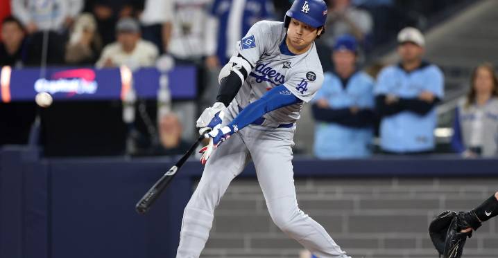 Dodger offense will gladly see no more splitters in Game 7, at least to start